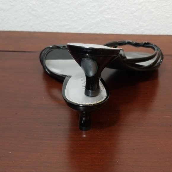 Michelle D Showbiz Strappy Heels/Black/Sz 7M/NWT - Picture 4 of 8